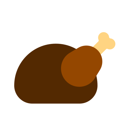 Roast chicken Generic color fill icon