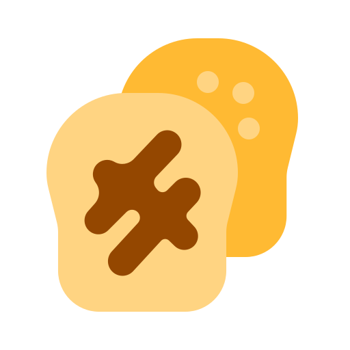 Sliced bread Generic color fill icon