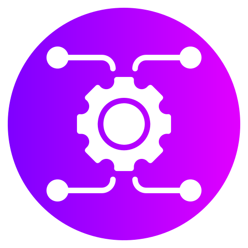 microservices Generic gradient fill icon