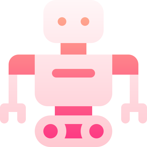 robot Basic Gradient Gradient icoon