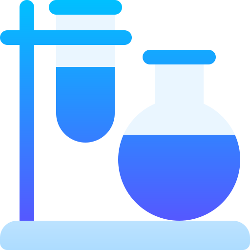 química Basic Gradient Gradient Ícone