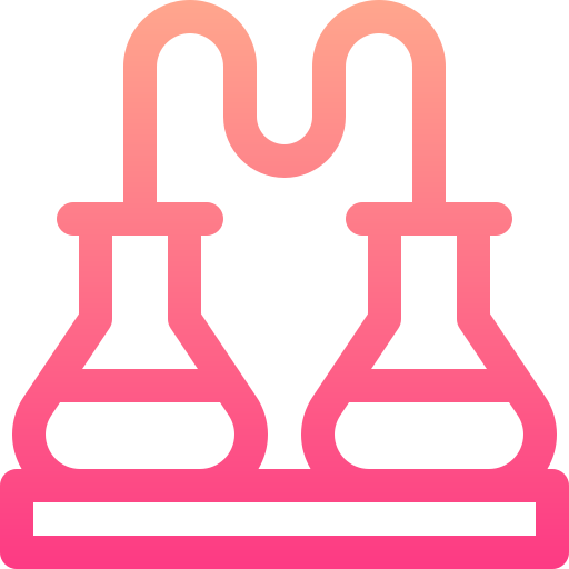 Flask Basic Gradient Lineal color icon