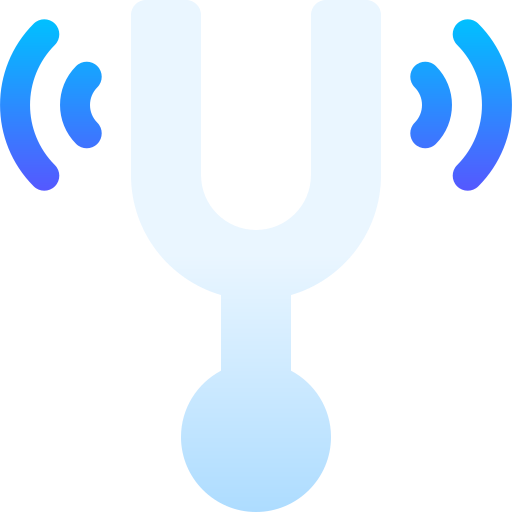 音叉 Basic Gradient Gradient icon