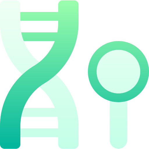 DNA Basic Gradient Gradient icon