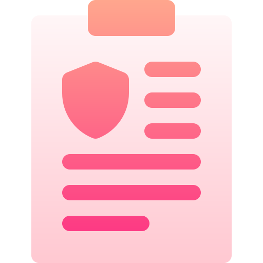 notatnik Basic Gradient Gradient ikona
