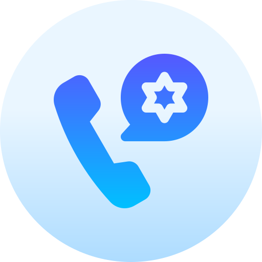 電話 Basic Gradient Circular icon