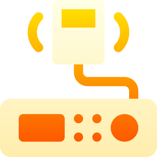 Radio Basic Gradient Gradient icon