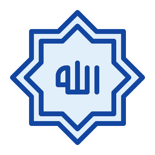 Allah Generic color lineal-color icono