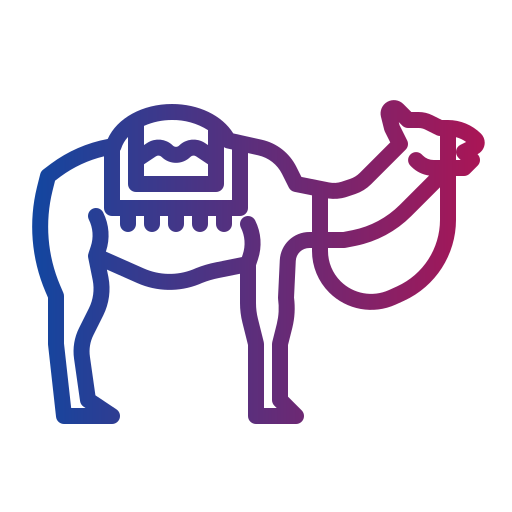 Camel Generic gradient outline icon