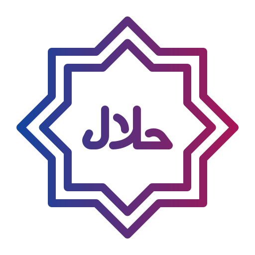halal Generic gradient outline icon