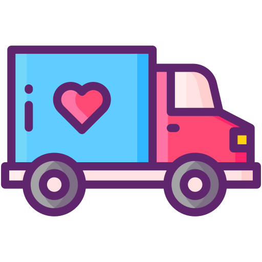 Delivery truck Generic color lineal-color icon