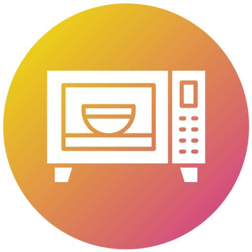 Microwave oven Generic gradient fill icon
