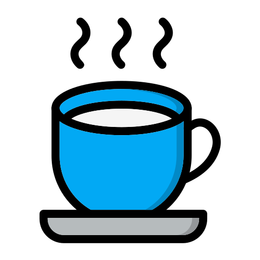 taza de té Generic color lineal-color icono