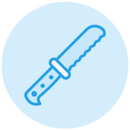 brotmesser Generic color lineal-color icon