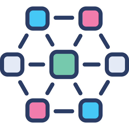 networking Generic color lineal-color Ícone