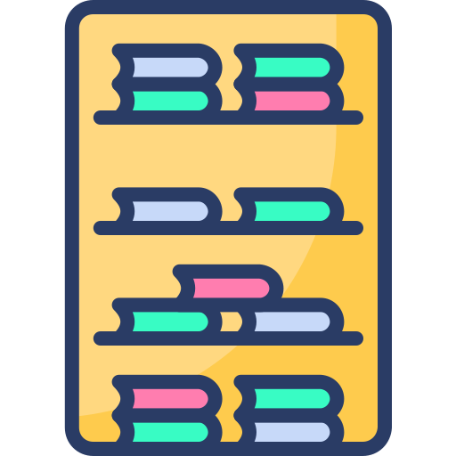 도서 Generic color lineal-color icon