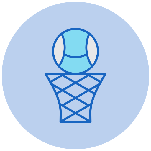 match de basket Generic color lineal-color Icône