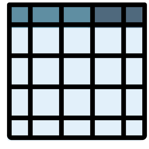 mesa Generic color lineal-color Ícone