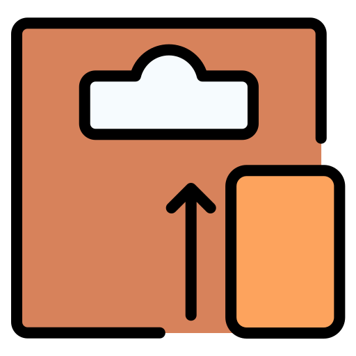 Height Generic color lineal-color icon