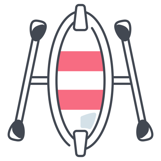 Kayak Generic color lineal-color icon
