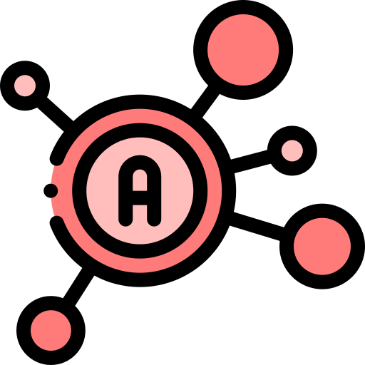 Vitamin a Detailed Rounded Lineal color icon