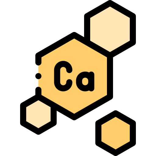 Calcium Detailed Rounded Lineal color icon