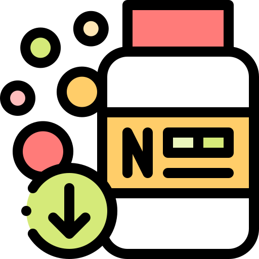 Nutrient Detailed Rounded Lineal color icon