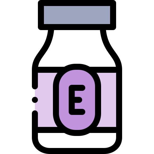 Vitamin e Detailed Rounded Lineal color icon