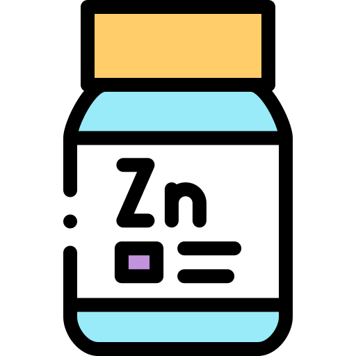 zinc Detailed Rounded Lineal color icono