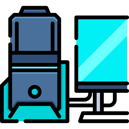 komputer Special Lineal color ikona