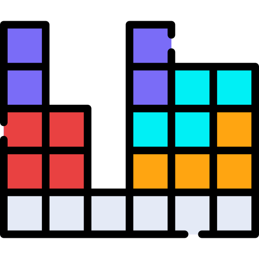 tetris Special Lineal color ikona