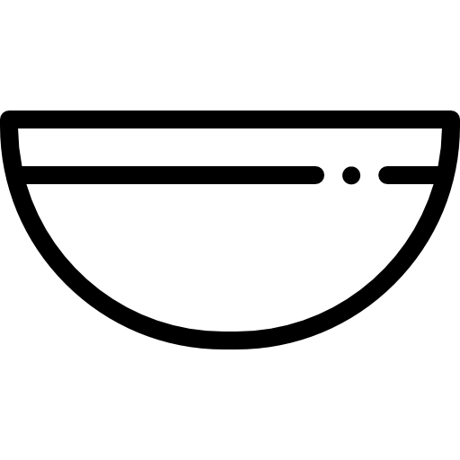 사발 Detailed Rounded Lineal icon