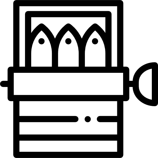 イワシ Detailed Rounded Lineal icon