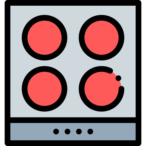 바퀴통 Detailed Rounded Lineal color icon
