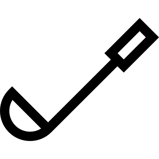 국자 Basic Straight Lineal icon