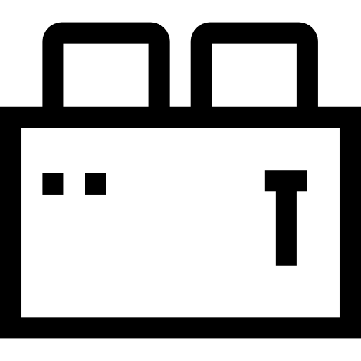 tostadora Basic Straight Lineal icono