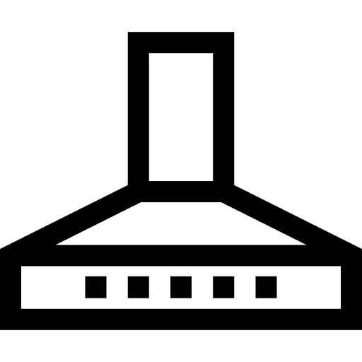 レンジフード Basic Straight Lineal icon