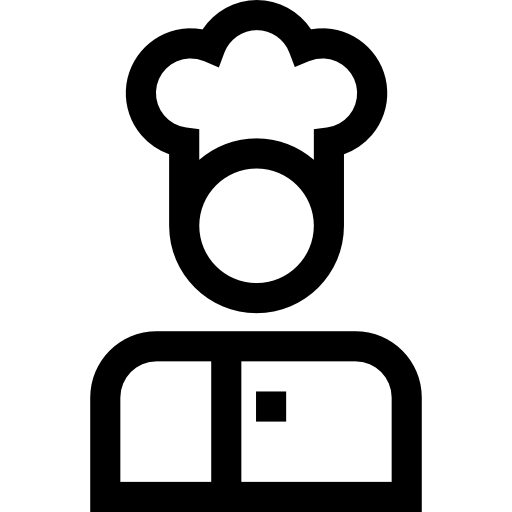 요리사 Basic Straight Lineal icon