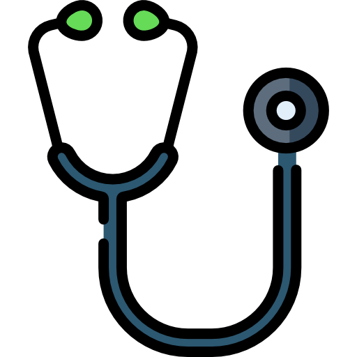 stetoskop Special Lineal color ikona