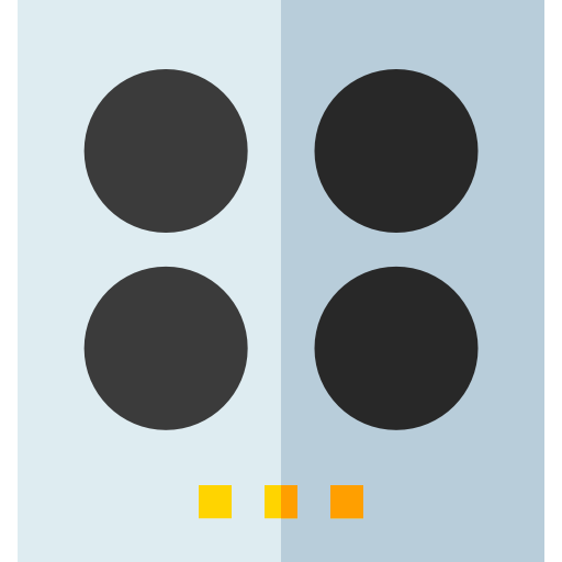 바퀴통 Basic Straight Flat icon