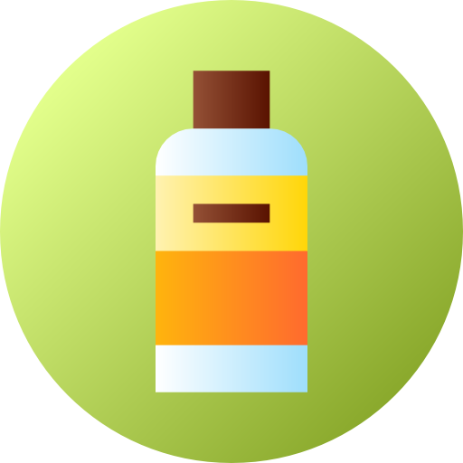 shampoo Flat Circular Gradient icoon