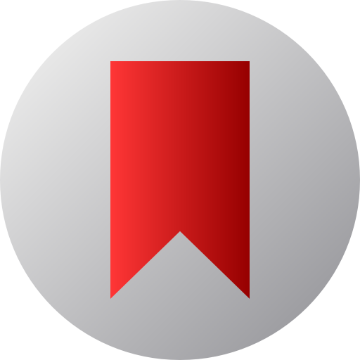 marcador Flat Circular Gradient icono