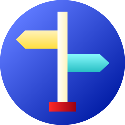 パネル Flat Circular Gradient icon