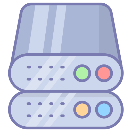 데이터 베이스 Generic color lineal-color icon