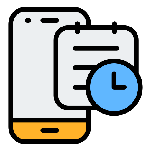 Schedule Generic color lineal-color icon