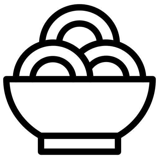 スープ Generic outline icon