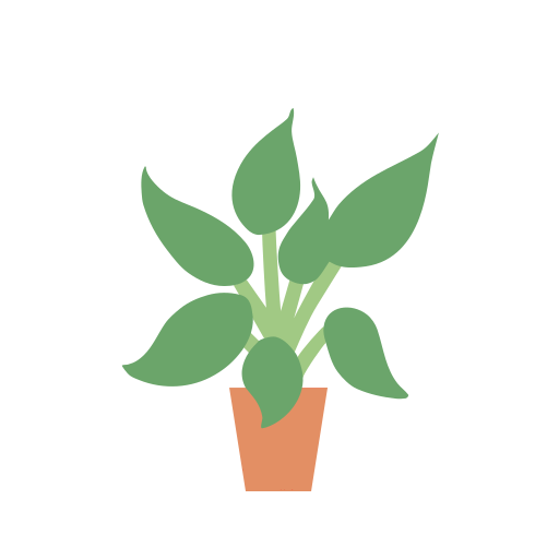 vaso de planta Generic color fill Ícone