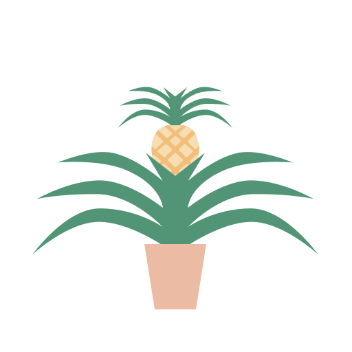 鉢植え Generic color fill icon