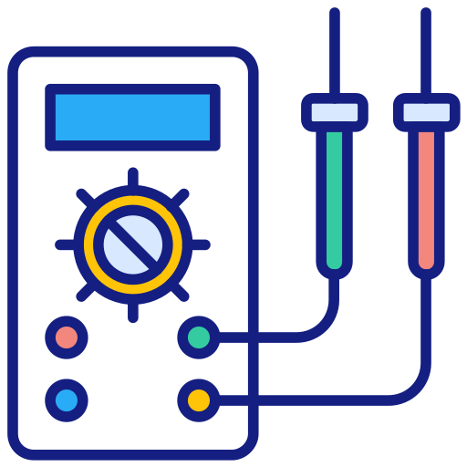 Voltmeter Generic color lineal-color icon