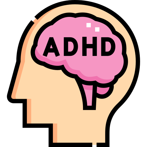 adhd Detailed Straight Lineal color icon